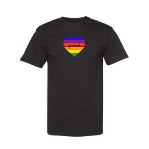 PHLUID Mens Project Black Graphic T-Shirt S